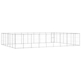 Outdoor Dog Kennel Galvanised Steel 65,34 m 3082331