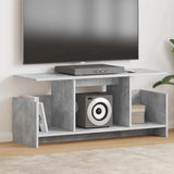 TV Stand Concrete Grey 102 x 35 x 45 cm Engineered Wood 890995