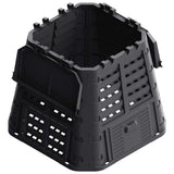 Garden Composter Black 93.3x93.3x80 cm 480 L 146276