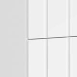 Bedside Cabinet High Gloss White 62 x 34.5 x 49.5 cm 894319