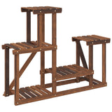 Flower Stand 90x25x73.5 cm Solid Wood Fir 362875