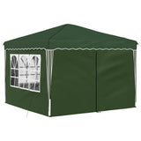 Pop-up Party Tent 288 x 288 x 245 cm Green Oxford Fabric 42019772