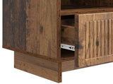 TV Cabinet Old Wood 102 x 34.5 x 50 cm Engineered Wood 893993