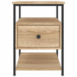 ZNTS Bedside Cabinet Sonoma Oak 40x42x56 cm Engineered Wood 826025