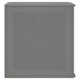 Storage Box Light Grey 55 x 53 x 57 cm Polypropylene 870582