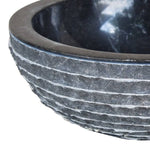 ZNTS Basin Marble 40 cm Black 242672