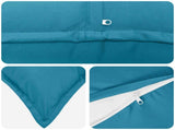 Cushion Cover 6 pcs HOUTEN Light Blue 80 x 80 cm Polyester 921728