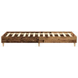 Bed Frame Old Wood 80 x 200 cm Engineered Wood 8009062