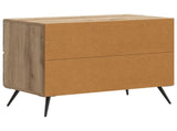Bedside Cabinet Artisan Oak 62 x 34.5 x 47.5 cm Engineered Wood 895474