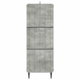Drawer Cabinet Concrete Grey 33 x 34.5 x 92 cm Engineered Wood 894388