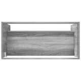 Bathroom under Sink Cabinet Grey Sonoma 78.5 x 37.5 x 81 cm 890080