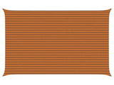 Sun Shade Sail Orange and Brown 6 x 5 m 100% Polyester Oxford 42031052