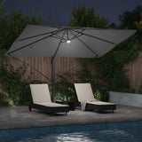 Umbrella Anthracite 351 x 250 x 253 cm Polyester and Aluminium 42003361