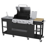 Outdoor Kitchen Barbecue Montana 4 Burners 40426