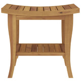 Bathroom Side Table 50x35x45 cm Solid Wood Teak 340748