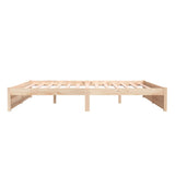 Bed Frame without Mattress Solid Wood 200x200 cm 814969