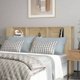 Headboard Cabinet Sonoma oak Engineered wood Full 811946