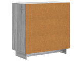 Sideboard Grey Sonoma 66 x 34.5 x 90 cm Engineered Wood 893951