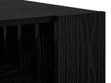 Coffee Table Black Oak 66 x 49.5 x 45 cm Engineered Wood 8000117