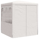 Professional Party Tent with Side Walls 2.5x2.5 m White 90 g/m 48518