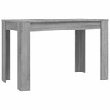 Dining Table Grey Sonoma 120x60x76 cm Engineered Wood 838190