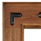 Mirror Solid Acacia Wood 50x80 cm 246308
