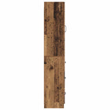 Cabinet Set 2 pcs Old Wood 33 x 34.5 x 87 cm Engineered Wood 3416977