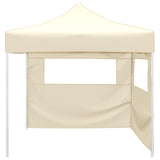 Party Tent Folding Cream 291 x 291 x 315 cm Oxford Fabric 42023552
