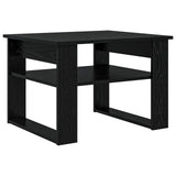 Coffee Table Black Oak 64 x 54 x 44 cm Engineered Wood 8000141