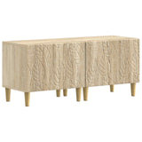 5 Piece LED TV Cabinet Sonoma Oak Engineered Wood 3416759