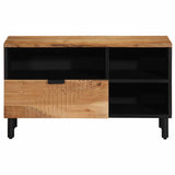 TV Cabinet with Drawer Brown 80 x 33 x 46 cm Solid Mango Wood 4017773
