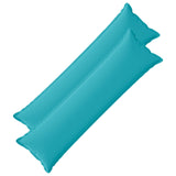 Cushion with Pillow HOUTEN 2 pcs Turquoise Polyester 934454