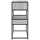 Console Table Grey Sonoma 90x35x80 cm Engineered Wood 849177