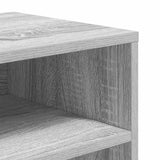 Book Cabinet Grey Sonoma 66x31x80 cm Engineered Wood 860297