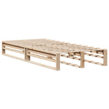 Bed Frame without Mattress 90x200 cm Solid Wood Pine 3306486