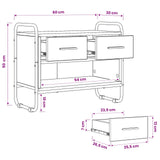 TV Cabinet 60 x 30 x 50 cm Grey Sonoma Engineered Wood 8013779