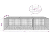 Gabion with 5 mm Wire and 5x2.5 cm Mesh 150x100x50 cm 3463845