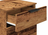 Bedside Cabinet Old Wood 40x36x65 cm Engineered Wood 856932