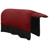 Horse Blanket Bordeaux and Black 85 cm Polyester 42013058