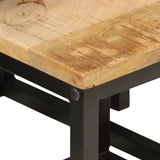 Nesting Coffee Tables 3 pcs Solid Wood Mango and Iron 358569