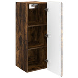 Wall-Mounted Cabinet Smoked Oak 33 x 34.5 x 94 cm 898250
