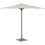 Outdoor Umbrella Base Dark grey wood look 45 x 45 x 31 cm Steel 42009945