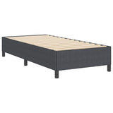 Bed Frame Dark grey 100 x 200 cm Corduroy fabric 42006953
