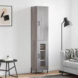 Highboard Grey Sonoma 34.5x34x180 cm Engineered Wood 3199055