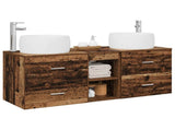 Bathroom Furniture Set 3 pcs Old Wood 49.5 x 44.5 x 66 cm 3405929