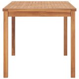 Garden Dining Set Warm teak Solid teak wood Large Durable 3059931