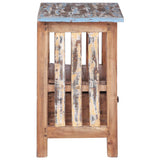 Bedside Cabinet 41x30x50 cm Solid Mahogany Wood 283926