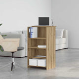 Reception Desk Artisan Oak 55x50x103.5 cm Engineered Wood 859023