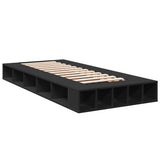Bed Frame without Mattress Black 90x190 cm Single 3280525