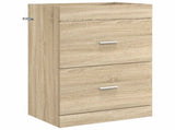 Bathroom Furniture Set Sonoma Oak 61 x 40 x 84.5 cm 3404368